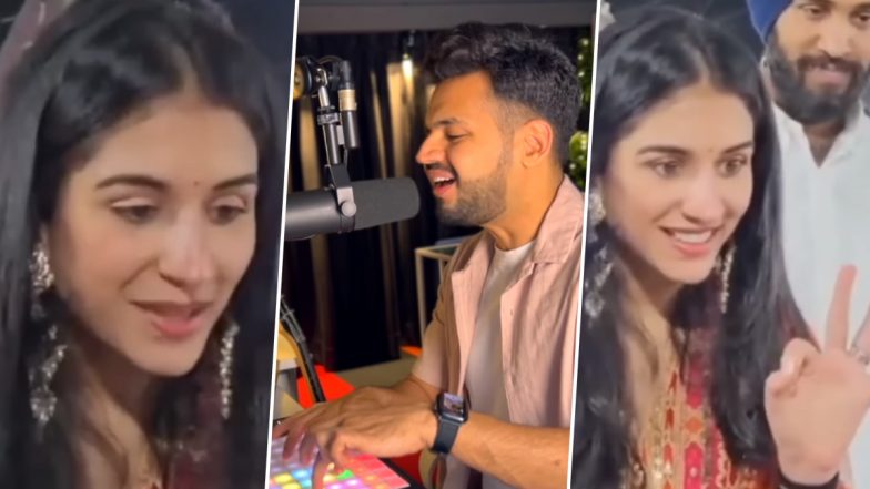 Radhika Merchant च्या 'एकदम कृष्ण लागे छे' ला मिळाला म्युझिकल मेकओव्हर (Watch Video)