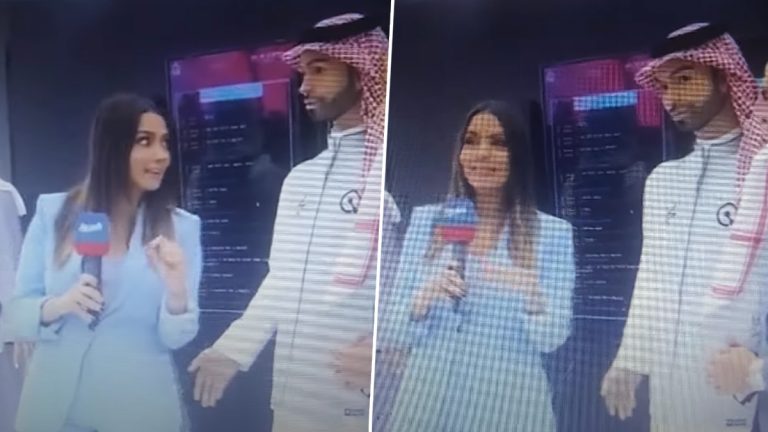 Saudi Robot 'Android Muhammad' Sexually Harasses Female News Reporter: सौदीच्या रोबोटचं महिला पत्रकाराशी असभ्य वर्तन कॅमेर्‍यात कैद; व्हिडीओ वायरल (Watch Video)