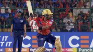 RCB vs PBKS, IPL 2024 6th Match Live Score Update: पंजाब किंग्जने रॉयल चॅलेंजर्स बंगळुरूला 177  धावांचे लक्ष्य दिले, शशांक सिंगने शेवटच्या षटकात 20 ठोकल्या धावा