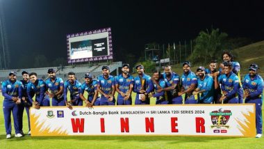 Sri Lanka Time out Celebration: श्रीलंकेच्या खेळाडूंनी मालिका विजयानंतर केले टाईम आऊट सेलिब्रेशन, बांगलादेशच्या कर्णधारानेही दिले प्रत्युत्तर (Watch Video)