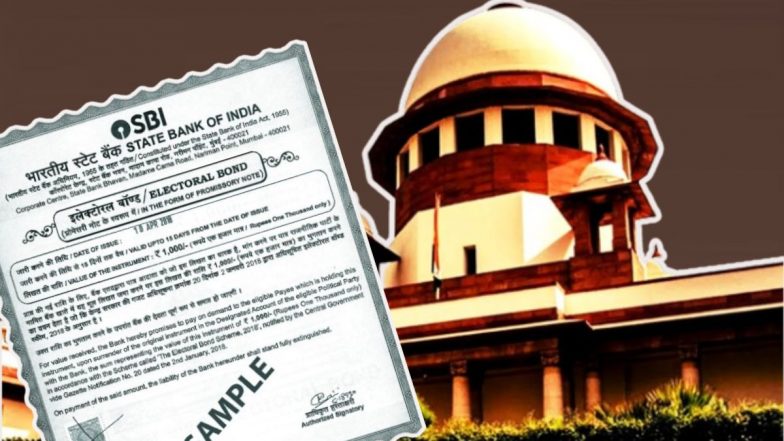 Electoral Bonds Case: निवडणूक रोखे प्रकरणी  SBI च्या विनंतीवर सुप्रीम कोर्ट आज करणार फैसला