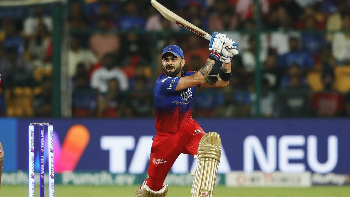 Virat Kohli Half-Century: विराट कोहलीचे दमदार अर्धशतक, आरसीबीची ...