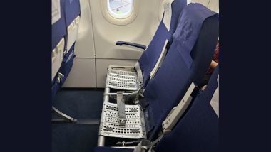 Seat Cushion Missing on IndiGo Flight: काय सांगता? बेंगळुरू ते भोपाळ इंडिगो फ्लाइटमध्ये चक्क सीट कुशन गायब; महिलेने शेअर केला फोटो