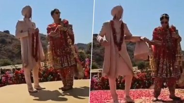 Taapsee Pannu Wedding Video : लाल सलवार, पंजाबी पारंपारिक पोशाख...तापसी पन्नू आणि मॅथियास बोई यांच्या लग्न सोहळ्यातील व्हिडीओ व्हायरल (Watch Video)