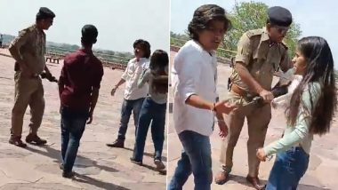 Video Viral: ताज महालच्या परिसरात ऑन ड्युटी CISF जवान आणि महिला पर्यटकाची हाणामारी