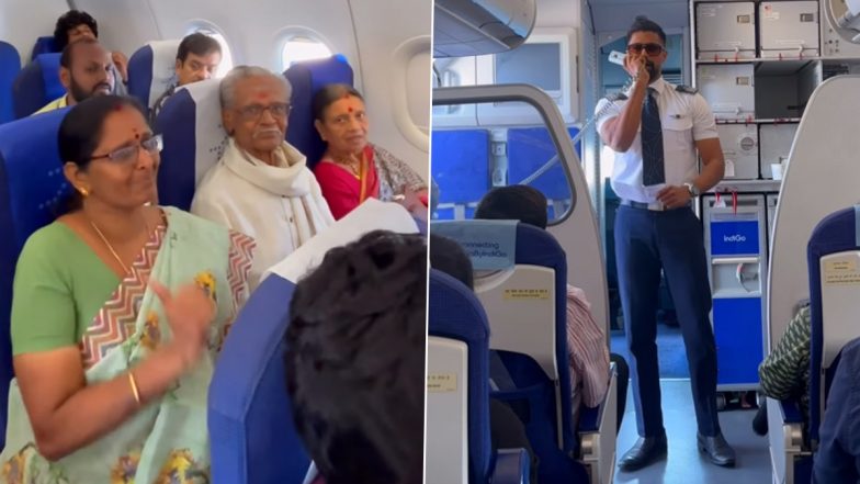 Viral Video: 'आजोबांना राईड देण्याची माझी वेळ', टेक ऑफ करण्यापूर्वी नातवाने केली खास घोषणा; इंडिगो पायलटच्या आईला आनंद अश्रू अनावर, पहा व्हिडिओ