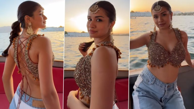 Avneet Kaur Hot Pics: अवनीत कौरने पारदर्शक जांभळ्या रंगाच्या साडीत केला कहर, फोटो पाहून व्हाल घायाळ