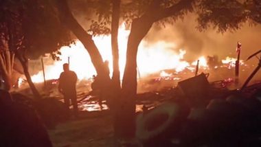 Ghaziabad Fire News: गोविंदपूरम भागात भीषण आग, सुदैवाने कोणतीही जीवितहानी नाही