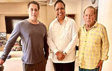 Ashish Shelar Viral Photo: 'तुमचं हिंदुत्व कुठे गेलं?' अभिनेता Salim Khan आणि Salman Khan यांच्यासोबत भाजप नेते आशिष शेलार यांच्या व्हायरल फोटोवर नेटिझन्सची खोचक प्रतिक्रिया