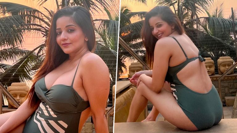 Monalisa Hot Pics: भोजपुरी अभिनेत्री मोनालिसाचा नवीन लूक आला समोर, दिसत आहे एकदम हॉट