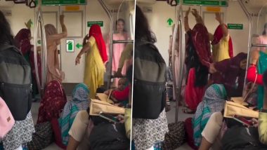 एवढचं पाहायचं राहिलं होतं! दिल्ली मेट्रोमध्ये महिलांचा ग्रुप डान्स, पहा व्हायरल व्हिडिओ