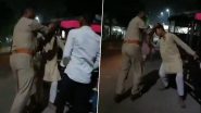 Police Beaten Riksha Driver: पोलिस अधिकाऱ्याचा रिक्षा चालकास बेदम मारहाण, गुन्हा दाखल (Watch Video))