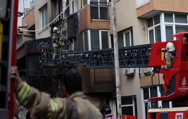 Istanbul Night Club Fire: इस्तंबूलमधील नाईट क्लबला भीषण आग; 29 जणांचा होरपळून मृत्यू