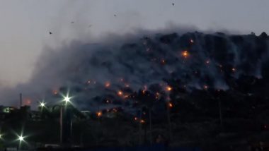 Gazipur Fire: गाझीपूर येथील लॅंडसाईटला भीषण आग, धुरामुळे नागरिकांना श्वसनाचा त्रास
