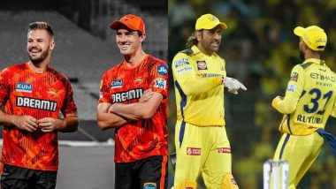 SRH vs CSK IPL 2024 18th Match Toss Update: सनरायझर्स हैदराबादने सीएसके विरुद्ध नाणेफेक जिंकली, प्रथम गोलंदाजी करण्याचा घेतला निर्णय