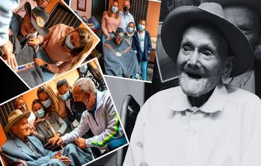 World's Oldest Man Dies: जगातील सर्वात वद्ध पुरुष Juan Vicente Perez Mora यांचे निधन