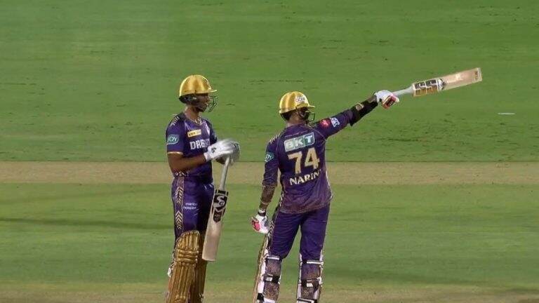 KKR vs DC, IPL 2024 Match 16th Live Score Update: केकेआरला दुसरा धक्का, तुफानी फलंदांजी करुन सुनील नरेन बाद