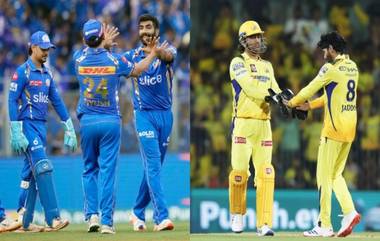 CSK vs MI T20 Stats In IPL: आयपीएलच्या इतिहासात चेन्नई सुपर किंग्ज आणि मुंबई इंडियन्सने एकमेकांविरुद्ध अशी आहे कामगिरी, दोन्ही संघांची आकडेवारी येथे पाहा