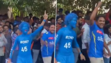 MI vs RR, IPL 2024 14th Match: सामन्यापूर्वी चाहत्यांनी हार्दिकचं टेन्शन वाढवलं, ‘मुंबई का राजा, रोहित शर्मा’ दिल्या जोरदार घोषणा (Watch Video)