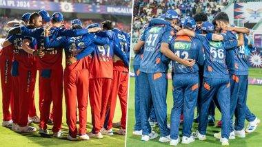 RCB vs LSG IPL 2024 Head To Head: आज रॉयल चॅलेंजर्स बंगळुरूला लखनौ सुपर जायंट्सचे आव्हान, जाणून घ्या हेड टू हेड आकडेवारी