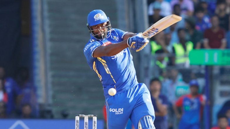Romario Shepherd BlockBuster Finish: शेवटच्या षटकात रोमॅरियो शेफर्डचा कहर, चौकार -षटकारासह ठोकल्या 32 धावा; पाह व्हिडिओ
