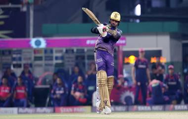 Sunil Narine Half Century: सुनील नरेनने 23 चेंडूत झळकावले अर्धशतक, कोलकाताची धावसंख्या 100 धावांच्या पार