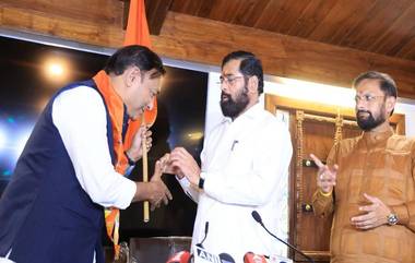 Raju Waghmare Join Shiv Sena : काँग्रेस प्रतक्ते राजू वाघमारे यांचा शिवसेनेत प्रवेश; नेत्यांच्या गलिच्छ राजकारणामुळे पक्ष सोडल्याचा केला खुलासा