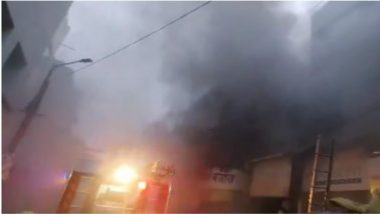 Pune Fire Video: रविवार पेठ परिसरात पहाटे तीन मजली इमारतीला भीषण आग; अग्निशमन दलाकडून आग आटोक्यात