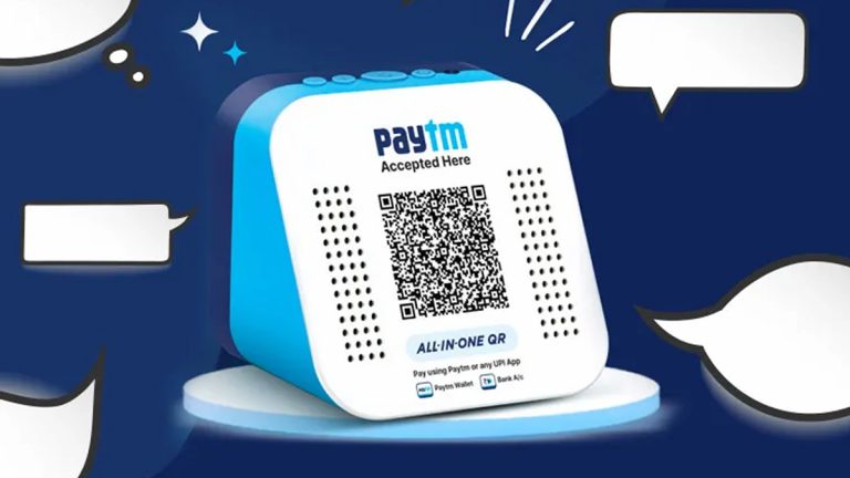 Paytm ने UPI व्यवहारांसाठी लॉन्च केला मेड इन इंडिया साऊंड बॉक्स