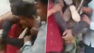 UP Shocker: अमानुषता! तरुणाला चपला-बुटांचा हार घालून केली बेदम मारहाण; जबरदस्तीने लघवी प्यायला लावली, व्हिडिओ व्हायरल (Watch)