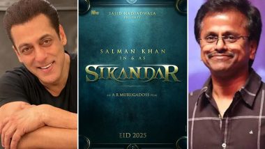 Sikandar: अभिनेता Salman Khan ने ईद च्या मुहूर्तावर केली नव्या सिनेमाची घोषणा; AR Murugadoss दिग्दर्शक