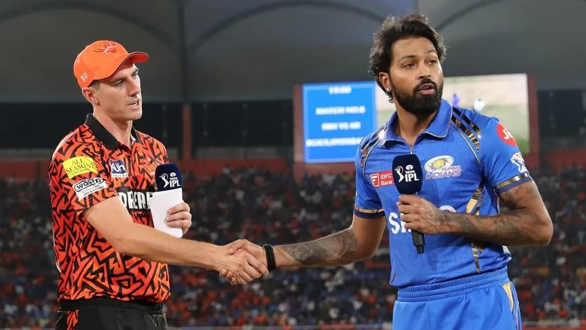 MI vs SRH, TATA IPL 2025 33rd Match Live Score Update: मुंबई इंडियन्स विरुद्ध सनरायझर्स हैदराबाद सामन्याला सुरुवात, एका क्लिकवर येथे पाहा लाईव्ह स्कोरकार्ड