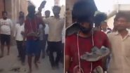 UP Shocker: प्रेम करण्याची तरुणाला मिळाली तालिबानी शिक्षा; गावकऱ्यांनी केली मारहाण, चपलांचा हार घालून काढली धिंड, लघवीही प्यायला लावली (Watch Video)
