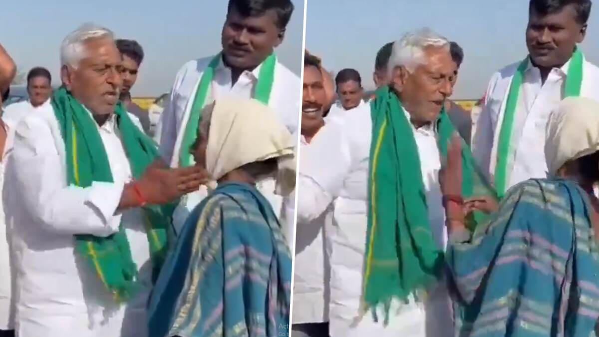 Lok Sabha Election 2024: तेलंगणा काँग्रेसचे उमेदवार जीवन रेड्डी यांचा व्हिडिओ व्हायरल; भाजपला मतदान करणार म्हणणाऱ्या महिलेच्या कानशीलात लगावली (Watch Video)