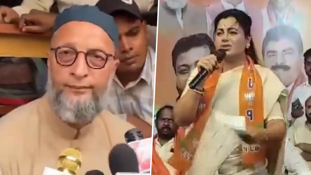 Asaduddin Owaisi on Navneet Rana: '15 सेकंद नाही 1 तास घ्या, पण आता करुनच दाखवा', नवनीत राणा यांना असदुद्दीन ओवैसी यांचे प्रत्युत्तर (Watch Video)