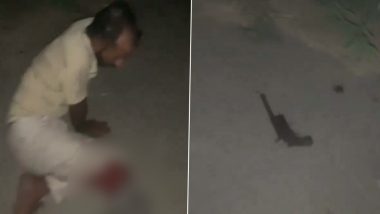 UP Encounter: गाझियाबादमध्ये आरोपी आणि पोलिसांत चकमक, एक जण जखमी (Watch Video)