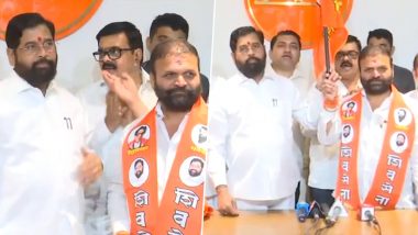 Vijay Karanjkar joined Shiv Sena: नाशिकचे जिल्हाप्रमुख विजय करंजकर यांचा शिवसेना गटाला रामराम, शिंदे गटात प्रवेश