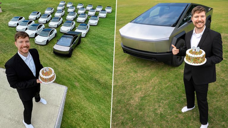 MrBeast To Gift 26 Teslas to His Followers: 'फक्त एक टास्क पूर्ण करा आणि टेस्ला कार जिंका'; अमेरिकन युट्यूबर जिमी डोनाल्डसनकडून 26वा वाढदिवस खास पद्धतीने साजरी करण्याची घोषणा (Watch Video)