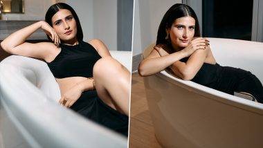 Fatima Sana Shaikh ने ब्लॅक आउटफिटमध्ये जिंकली चाहत्यांची मने, हॉट अदा पाहून तुम्हीही व्हाल घायाळ