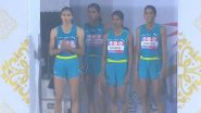 Asian Relay Championships 2024: भारताच्या 4x400 मीटर महिला रिले संघाने आशियाई रिले चॅम्पियनशिपमध्ये रौप्य पदक जिंकले; केवळ 3:33.55 सेकंदात रचला इतिहास