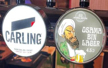 Osama bin Laden Beer: ओसामा बिन लादेन बिअर सोशल मीडियावर व्हायरल; प्रचंड मागणीमुळे कंपनीने फोन आणि वेबसाईट केली बंद