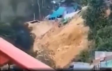 UK Landslide Video: उत्तराखंडमध्ये मुसळधार पावसाने कहर! बद्रीनाथ महामार्ग बंद, दरड कोसळल्याने रस्ते ठप्प!