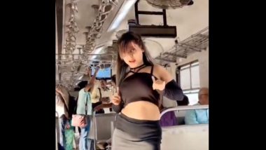 Sensual Dance Moves In Mumbai Local: मुंबई लोकल, CSMT स्थानकात गाण्यावर थिरकत अश्लिल हावभाव करणार्‍या मुलीचा व्हिडिओ वायरल; रेल्वे प्रशासनाने घेतली दखल