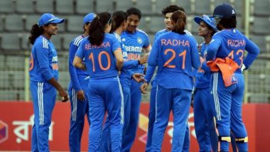 IND W Beat BAN W: भारतीय महिला संघाकडून बांग्लादेश 5-0 ने पराभूत, राधा यादव ठरली मालिकावीर