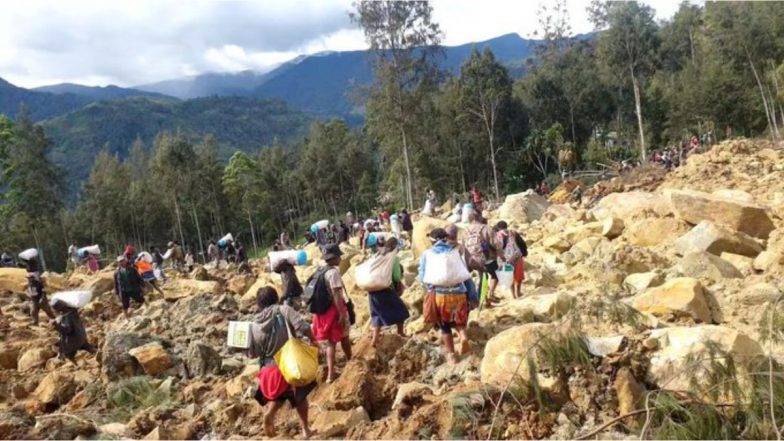 Papua New Guinea Landslide: पापुआ न्यू गिनीआमध्ये भूस्खलनात 300 जण ढिगाऱ्याखाली अडकले, 100 पेक्षा अधिक घरांचे नुकसान
