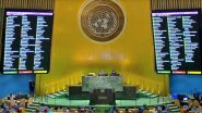 भारताने UN Assembly मध्ये दर्शवला पॅलेस्टाईनला पाठींबा; सदस्यत्वाचा पुनर्विचार करण्याची मागणी