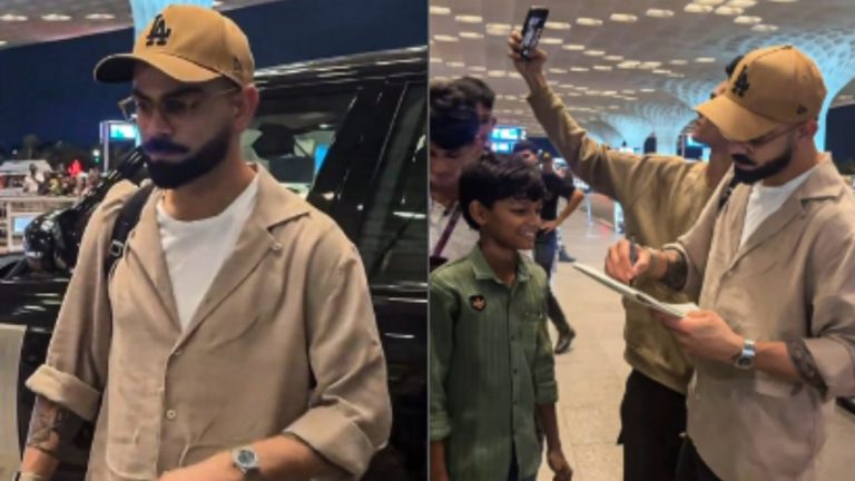 Virat Kohli At Mumbai Airport: टीम इंडियाचा स्टार फलंदाज विराट कोहली अमेरिकेला रवाना, मुंबई विमानतळावर दिसला; पाह व्हिडिओ