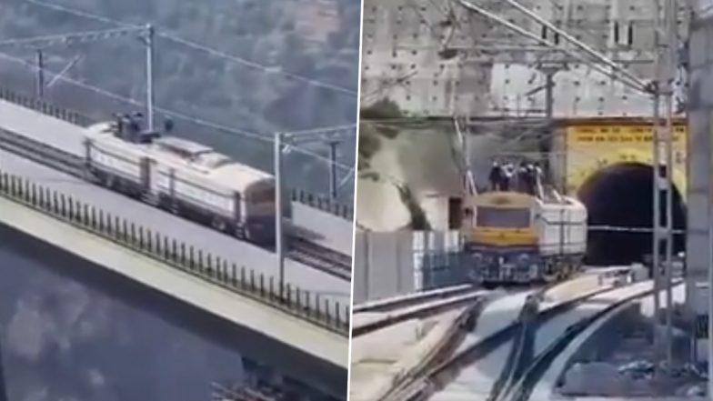 World's Highest Chenab Railway Bridge: जगातल्या सर्वात उंच पुलावर ट्रेनची ट्रायल, रेल्वे मंत्री अश्विनी वैष्णव यांनी शेअर केला व्हिडिओ