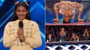India's Arshiya Sharma Stuns America's Got Talent: भारताच्या अर्शिया शर्माने अमेरिकेच्या गॉट टॅलेंट जजेसला तिच्या 'हॉरर' डान्सने केले धक्का, पाहा व्हिडीओ