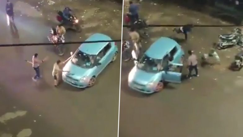 Chatrapati Sambhaji Nagar: रस्त्यावरून जाताना दुचाकीने कट मारल्यावरून वाद, दोन गटात मारामारी, 4 जण जखमी (Watch Video)